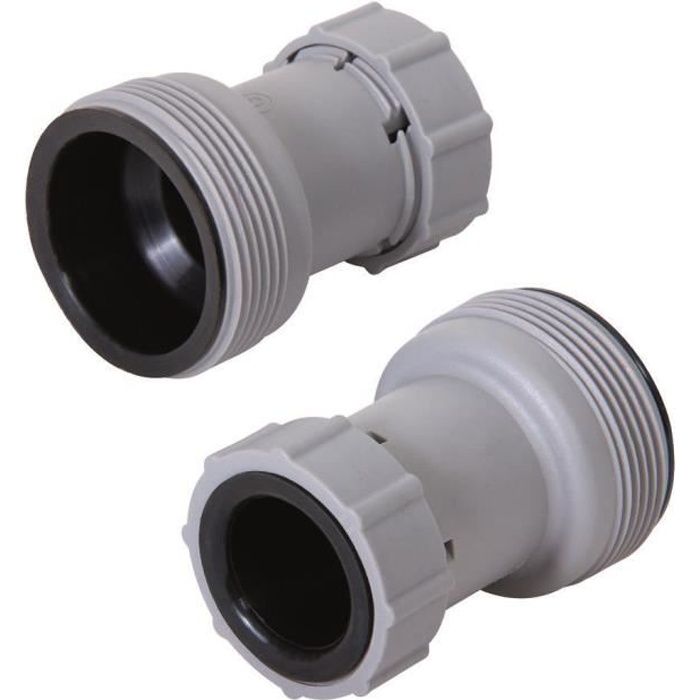 BESTWAY Lot de 2 Adaptateurs Ø 38-32mm - Filetage extérieur
