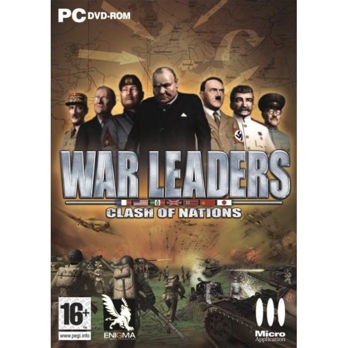 War Leaders Clash Of Nations / Jeu PC Dvd-Rom -
