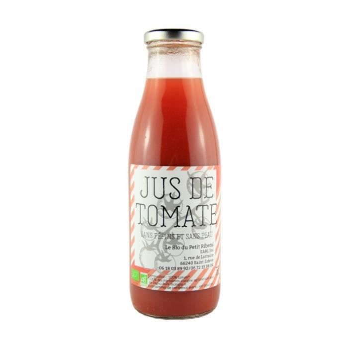 Le Bio du petit Riberal - Jus de Tomate