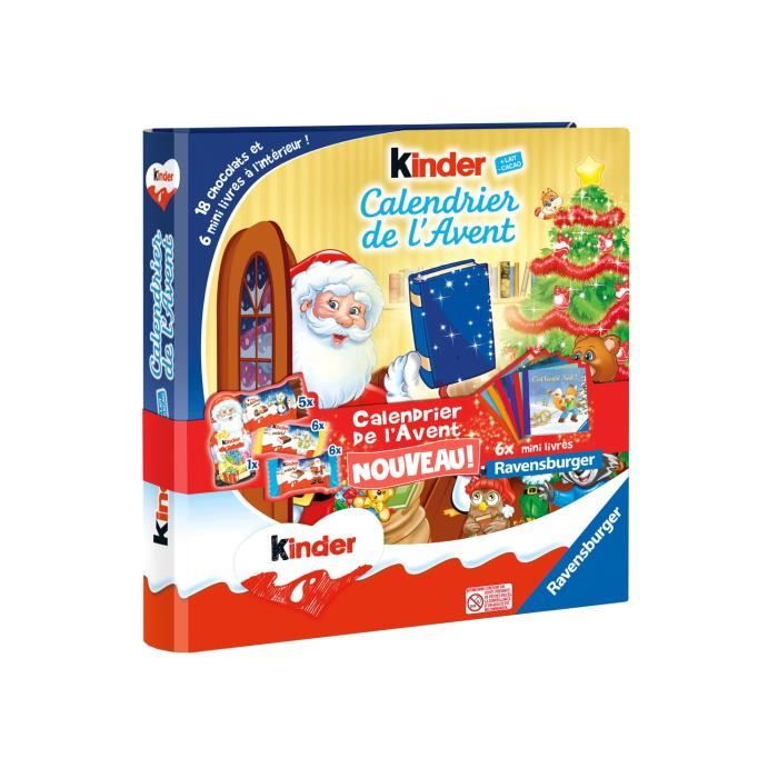 Calendrier de l'Avent KINDER 109GR