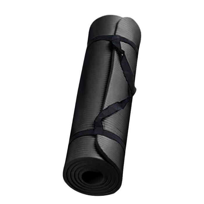 Petit tapis de yoga épais et durable de 15 mm d'épaisseur et tapis de sport antidérapant tapis antidérapant pour perdre du poids