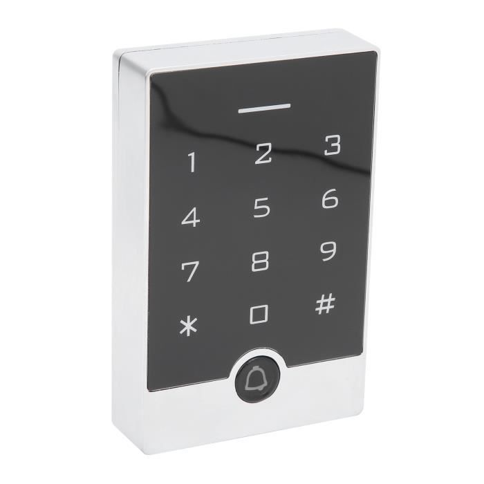 EBTOOLS Contrôle d'accès RFID Contrôleur d'Accès RFID 125KHZ Mot de Passe Carte Clavier Lumineux Wiegand26 Système d'Entrée