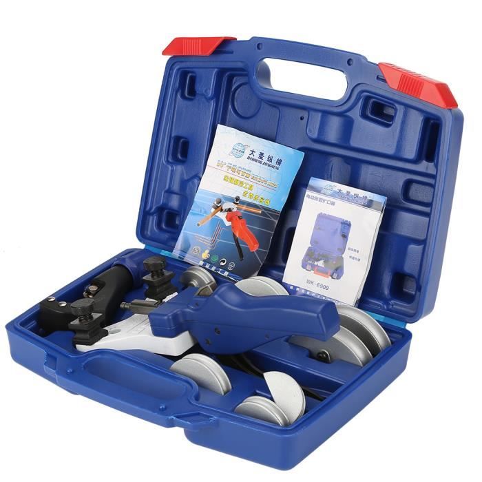 HURRISE Cintreuse de tubes WK-666 Kit d'outils de cintrage de tube manuel pour cintreuse de tubes en cuivre 5-12mm