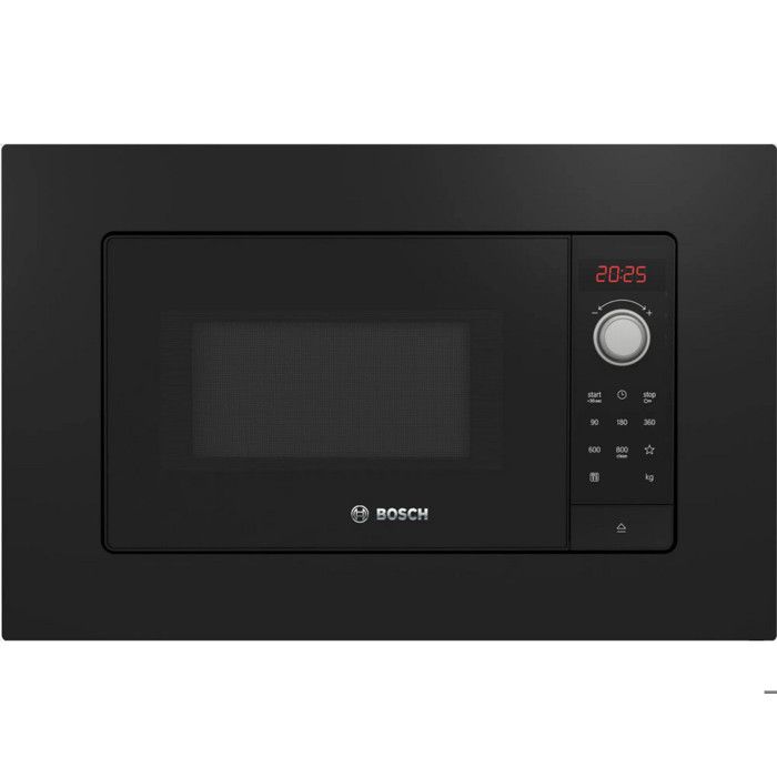 BOSCH Micro ondes Encastrable BFL623MB3 Série 2, 20 litres, AutoPilot7
