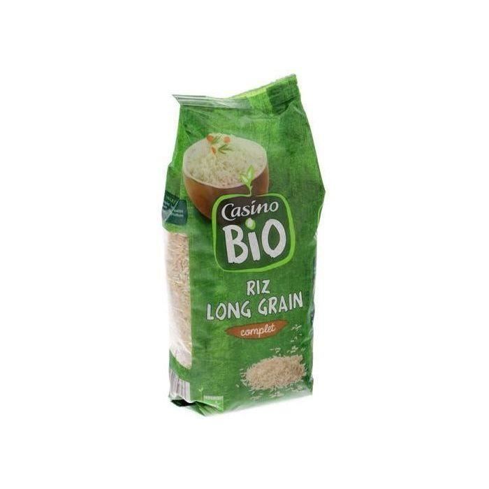 CASINO Riz Complet - Bio - 500 g