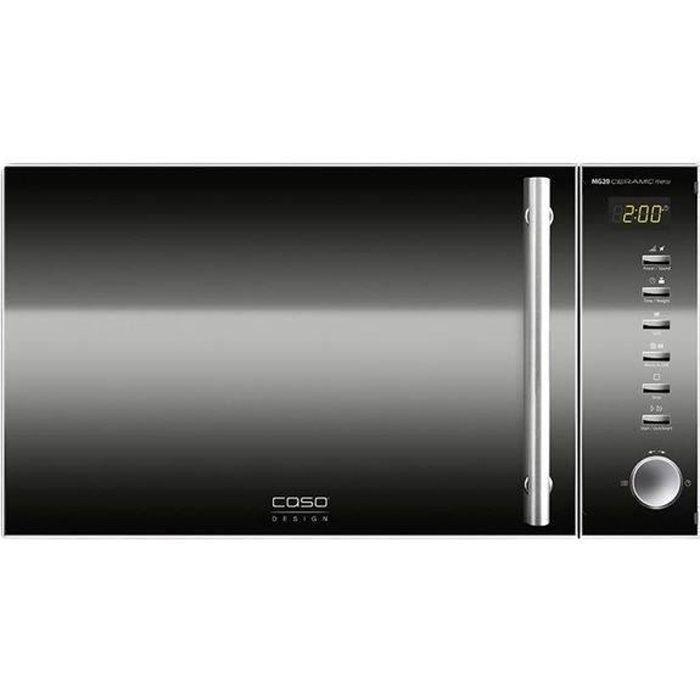 CASO Design MG20 Ceramic menu Four micro-ondes grill pose libre 20 litres 800 Watt