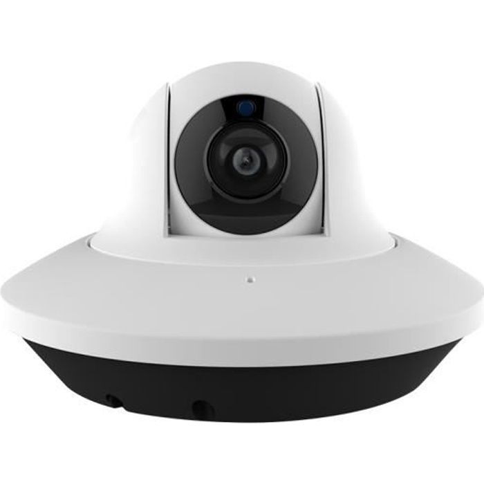 HEDEN - Camera HD 1080P - wifi / filaire - Dôme - Intérieure Motorisée - blanc NC