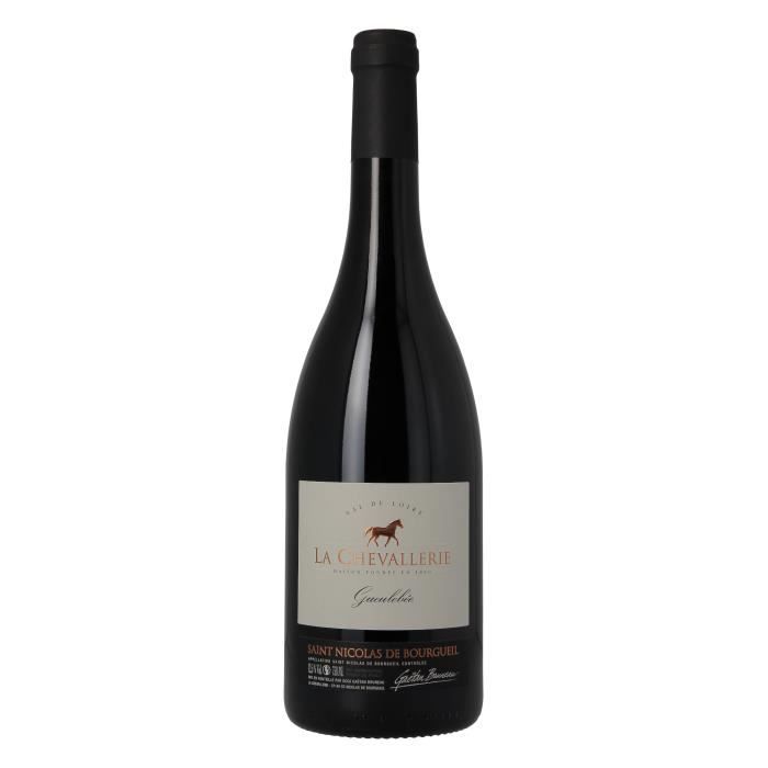 Saint Nicolas de Bourgueil - Gueulebée - Vin rouge AOP du Val de Loire - 100% cabernet franc - Lot de 1 bouteille