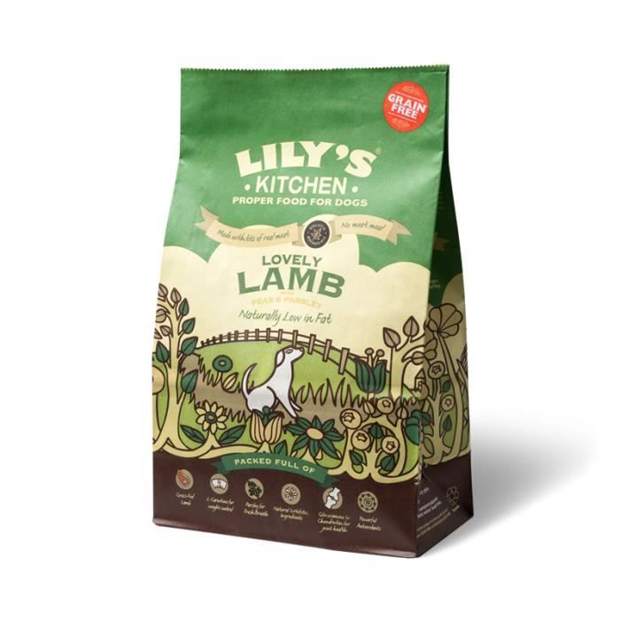 Lilys Lovely Kitchen Agneau aux petits pois et persil grains sans nourriture sèche complet 2.