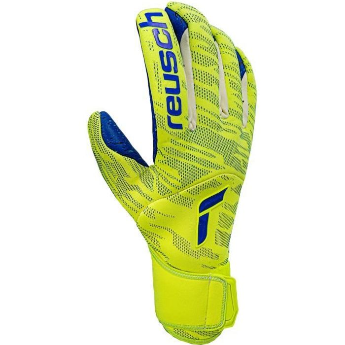 Gants enfant Reusch Pure Contact Fusion - jaune/bleu profond - 6