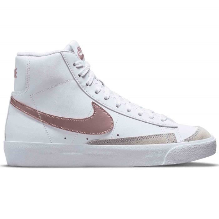 Nike Blazer Mid '77 Chaussures pour Enfant DA4086-105 Blanc
