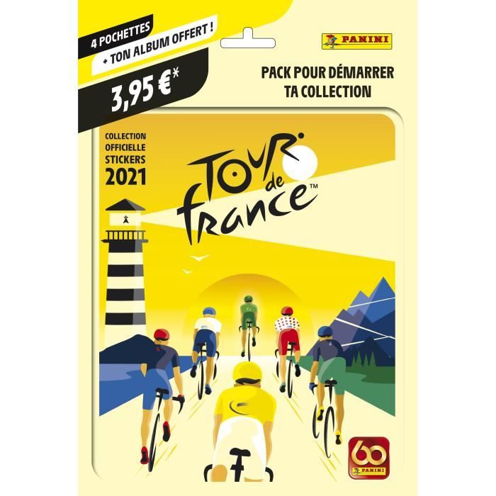 TOUR DE FRANCE 2021 - 4 pochettes + Ton album offert