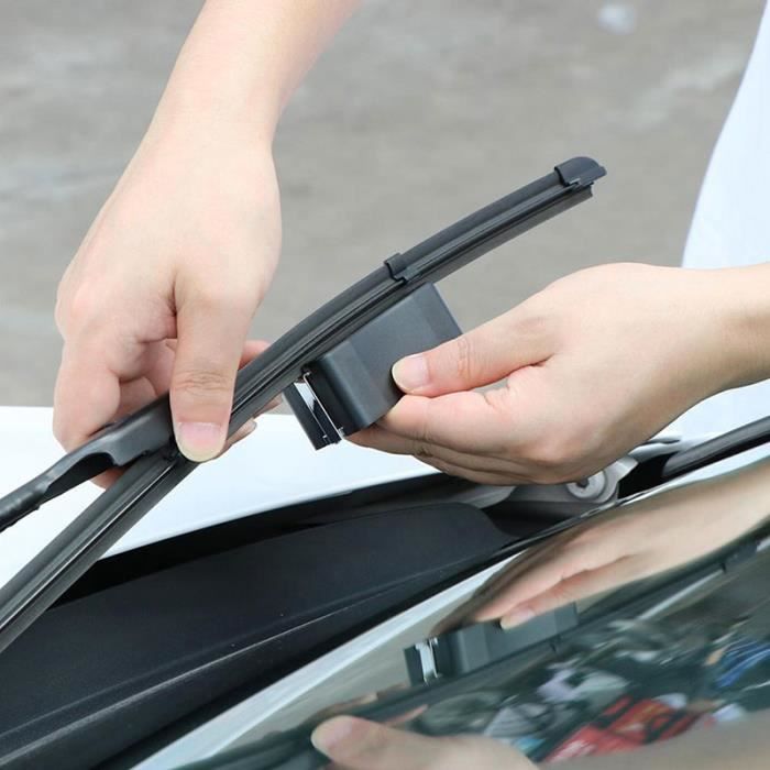 SHOP-STORY - Rénovateur Affûteur d’Essuie-Glace pour Pare-Brise Voiture - kit Réparation Affutage pour Balais Balais d'Essuie-Glaces