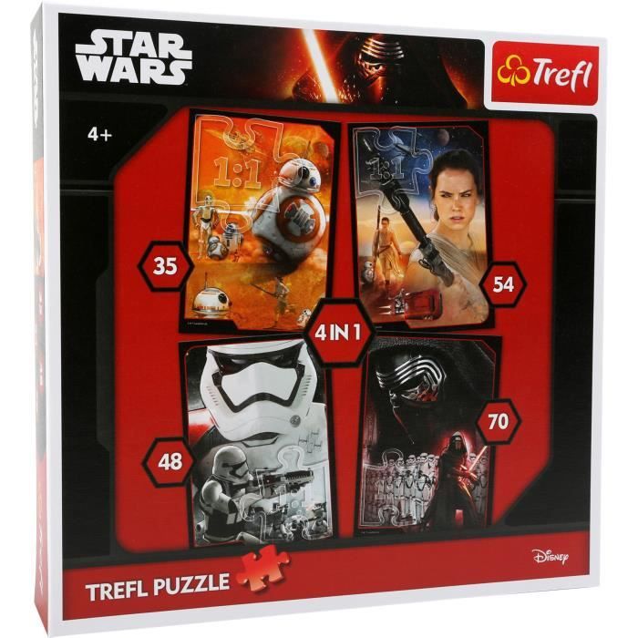 Star Wars Puzzle 4 en 1