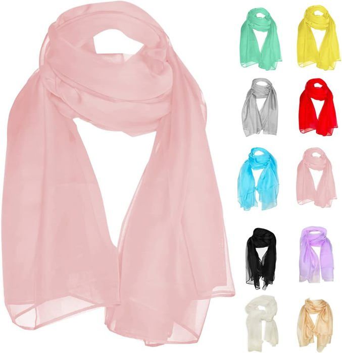Ruban En Mousseline De Soie – 1,5 Pouce X 5,5 Yards – Rose Clair – Uxcell