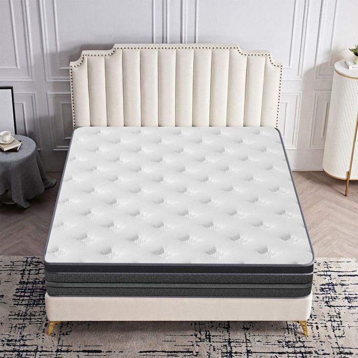 MATELAS - YIDATONG - Premium - 140x200 cm - 32 cm - Mousse mémoire & latex naturel