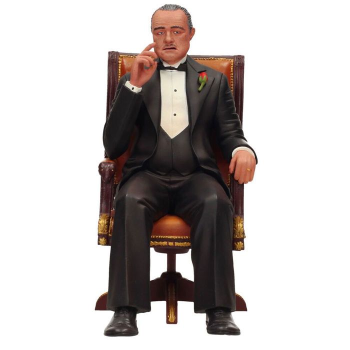 Statuetta SD TOYS Padrino Vito Corleone 15 Cm | Figura In PVC Da Collezione, The Godfather, Regalo Per Fan E Collezionisti - 6