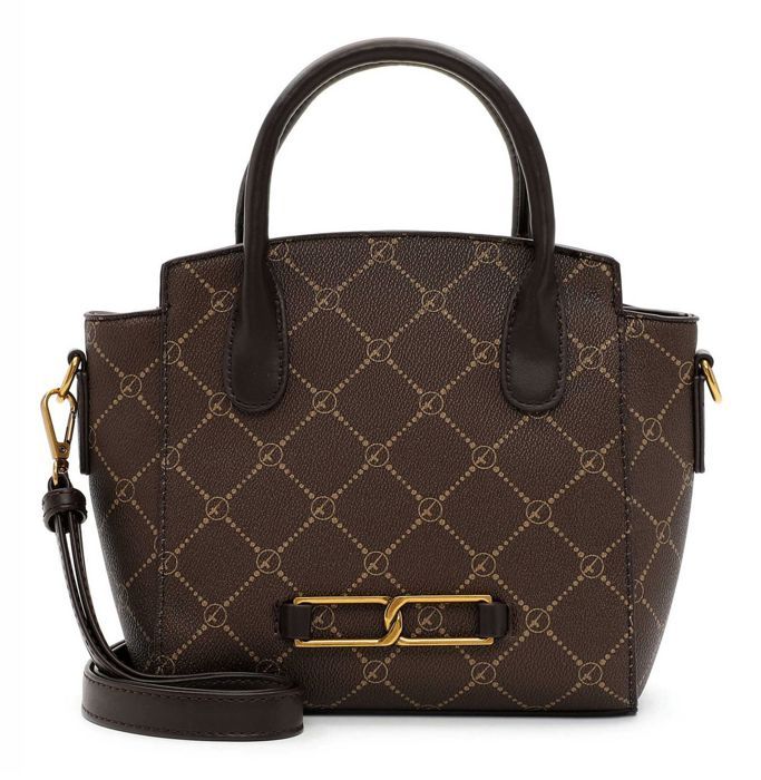 Sac à Main Bandoulière Tamaris TAS Guste SC - Marron - Polyester Doux - Dimensions 22x15x11cm - Sangle Réglable Jusqu'à 155cm