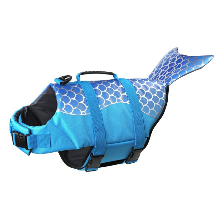 Meilleurs prix pour Gilet de sauvetage pour chien en forme de sirène mignonne pour la natation et la navigation avec une flottabilité supérieure et une