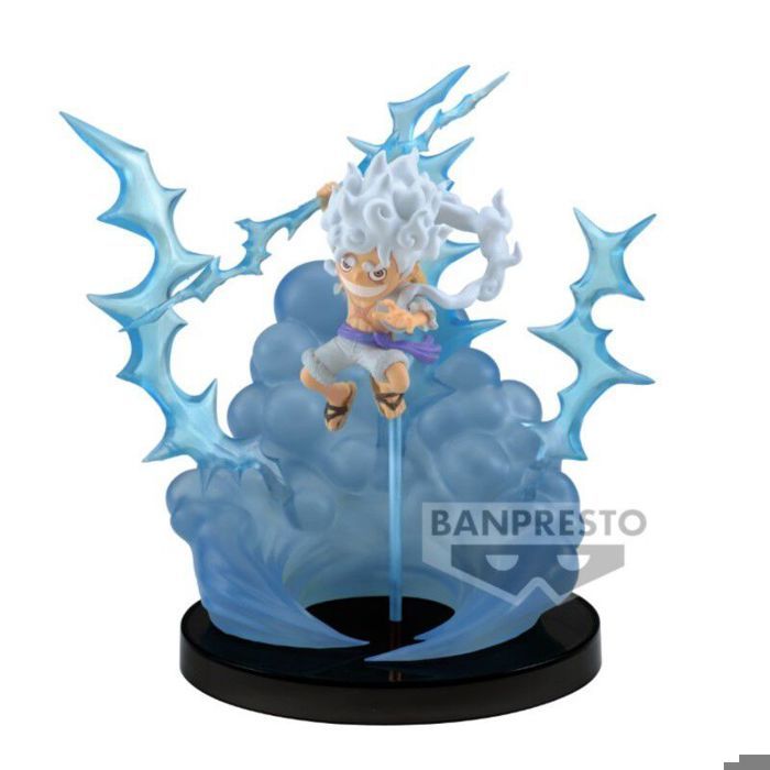Figurine Banpresto One piece World Collectable Figure Special Monkey D. Luffy Gear 5 - vue 2