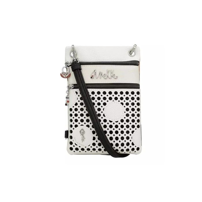 Mini Sac Bandoulière Femme Anekke Core - Marron Synthétique, 14x19x3 Cm, Pochette Téléphone Pratique