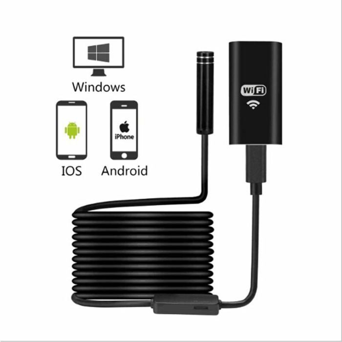 Endoscope De Plomberie IP67 étanche 5 Mm - Caméra D'inspection Pour Smartphone - 3.5 M Avec LED - 9