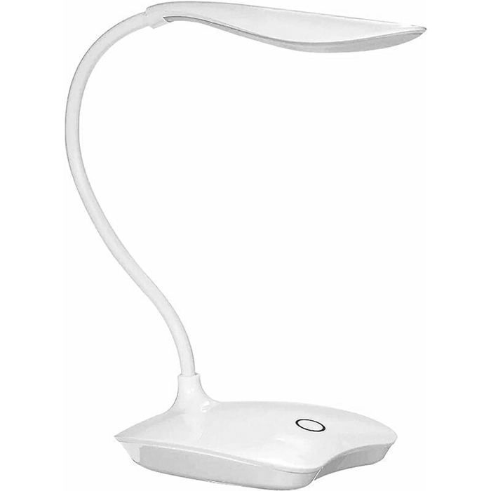 Lampe de bureau LED flexible avec variateur tactile - 3 niveaux de luminosit idale pour lire travailler et apprendre Label