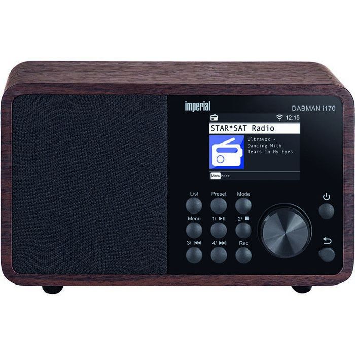 Radio DAB+ - IMPERIAL - DABMAN i170 - Bois Marron - 15W - Écran Couleur 2.4 pouces