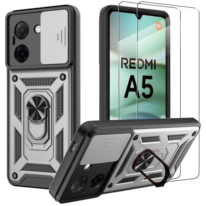 Slot Per Carte E Banconote SATURCASE - Custodia Per Xiaomi Mi A2 Lite, In Pelle PU, Con Chiusura Cover Xiaomi Con Slot Carte