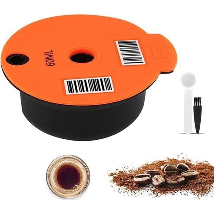 Filtre à café permanent pour Bosch Tassimo 60ML Brosse cuillère