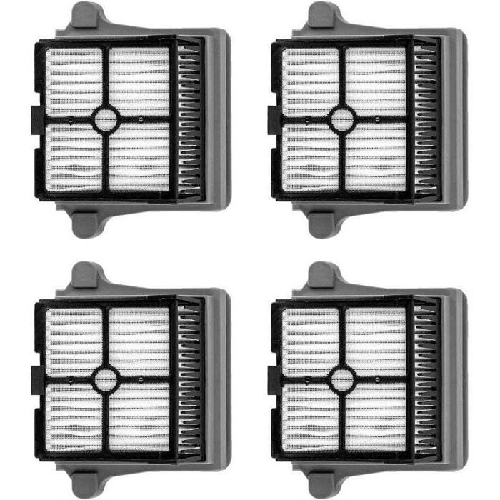 Lot de 4 filtres HEPA pour aspirateurs Tineco Floor One S7 Pro/Floor One S6/Floor One S7 Combo/Floor One S7 Flashdry/Switch S7/S7