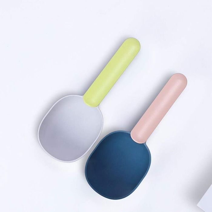 Lot de 2 cuillères dalimentation pour animal domestique cuillère à nourriture pour chien pelle à nourriture pour chien pelle à