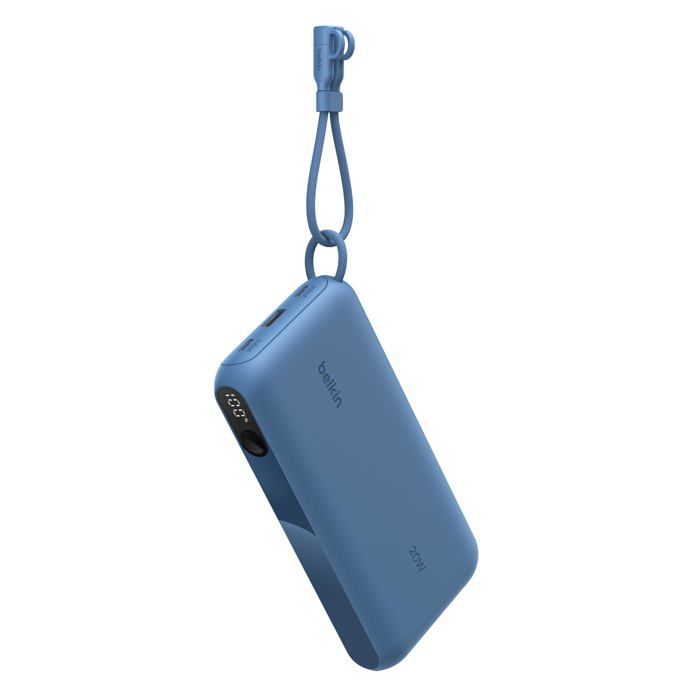 Batterie externe - BELKIN - BPB028hqBL - BoostCharge haute performance - Bleu - pour téléphone