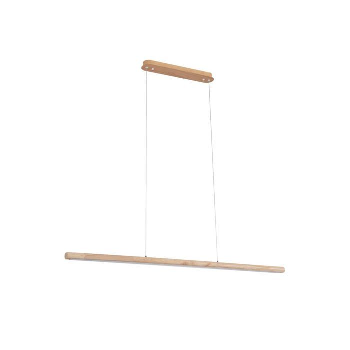LED Suspension Maruta (Moderne) en Marron Bois e. a. pour Salon & Salle à manger (1 lampe à) lampe plafonnier suspension