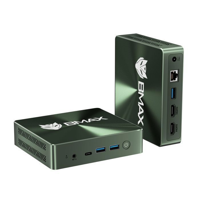 Mini PC BMAX B6 Power - Core i7-1060NG7 - 16Go LPDDR4 1To SSD - Wi-Fi 6 - Triple Écran - Windows 11