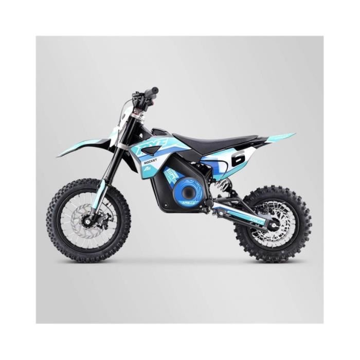 Dirt bike enfant Apollo RXF rocket 1000W - - sans montage et mise en routesans montage et mise en route Bleu-