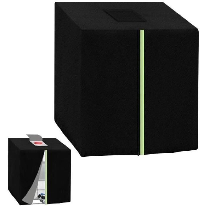 Housse De Réservoir IBC 1000L - Tissu Oxford 420D étanche, Anti-UV - 120x100x116 Cm - Avec Fermeture éclair - 11