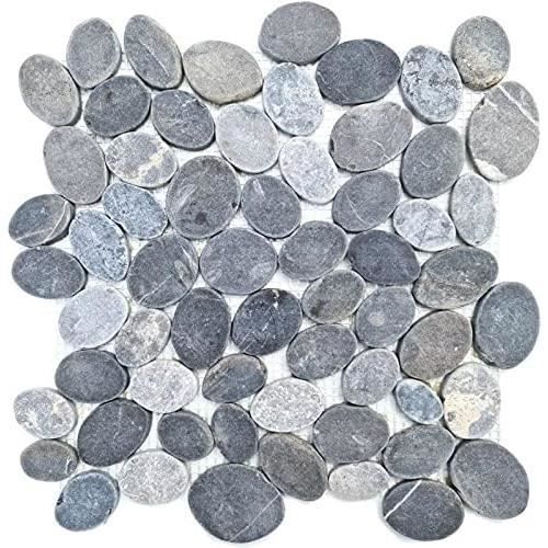 Lot De 50 Galets De Rivière 1-3 Cm - Pierres Plates Lisses Pour Peinture, Décoration Jardin, Aquarium | Naturelles, Uniques