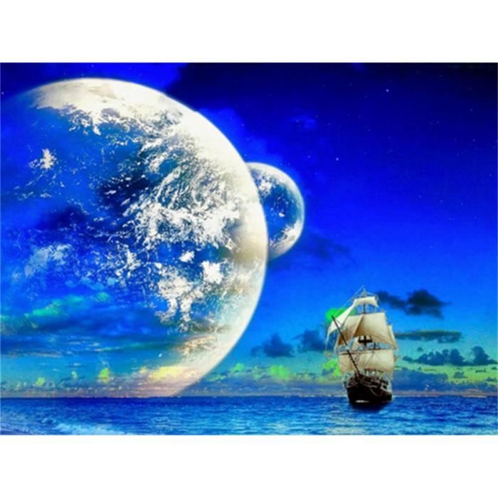 Broderie diamant Pirates de l'espace
