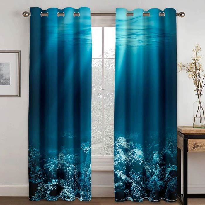 Rideau velours Rainbow Tree Grand fleuris et couleurs lumineuses