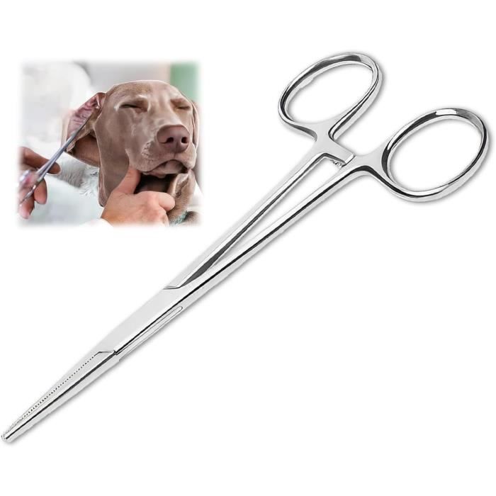 Lot De 2 Pinces à Clamper 14cm En Inox - Pince De Verrouillage Droite Multifonction Pour Pêche, Bricolage Et Soins Animaliers
