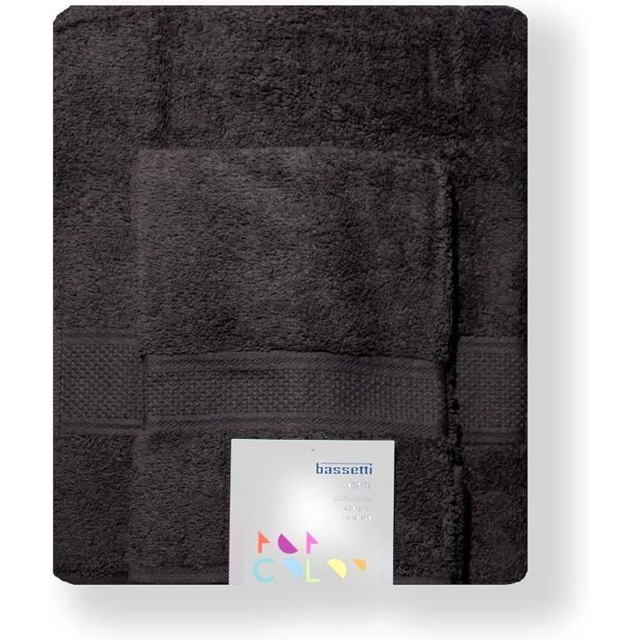 Paire De Serviettes Invité En Lin Paragon - Motif Floral - N° 0659 - Neuf