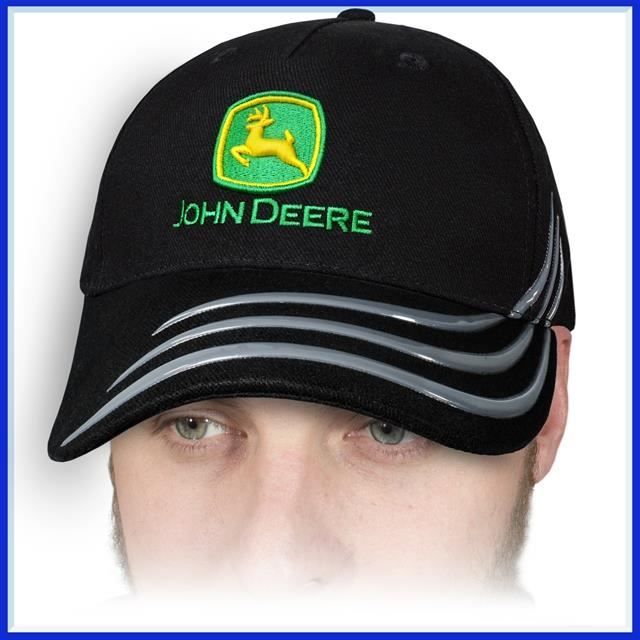 Casquette Trucker John Deere Rose Et Marron - Logo Brodé - Taille Ajustable - Occasion