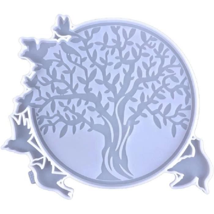 FineGood Lot De 2 Moules En Résine époxy En Forme De Grenouille En Forme De Pieuvre