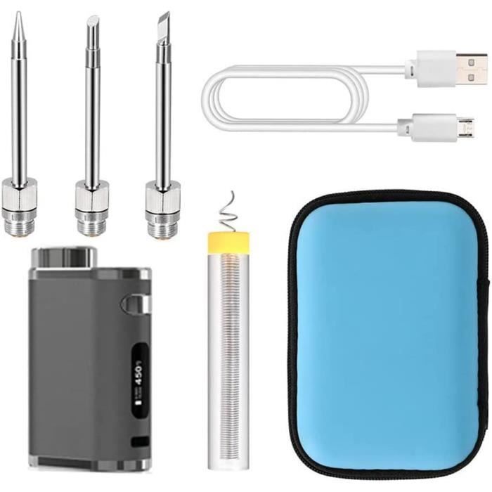 Batterie De Fer à Souder, Fer à Souder, Chargement Sans Fil, Fer à Souder Portable Avec Outils De Soudage USB