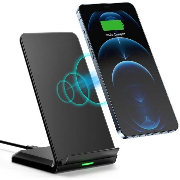 Qi Chargeur rapide sans fil pour Samsung Galaxy A14 5G A23 5G A53 A537