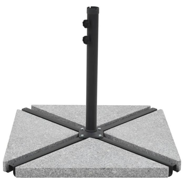Lot de 4 Poids pour Parasol Pied, Base, Support, Dalles de Parasol
