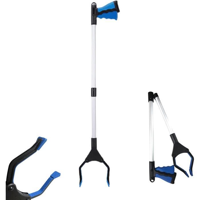 Pince Ramasse-déchets Pliable En Aluminium - Longueur 81 Cm, Aimant, Pour Jardin Et Aide à La Mobilité - 8