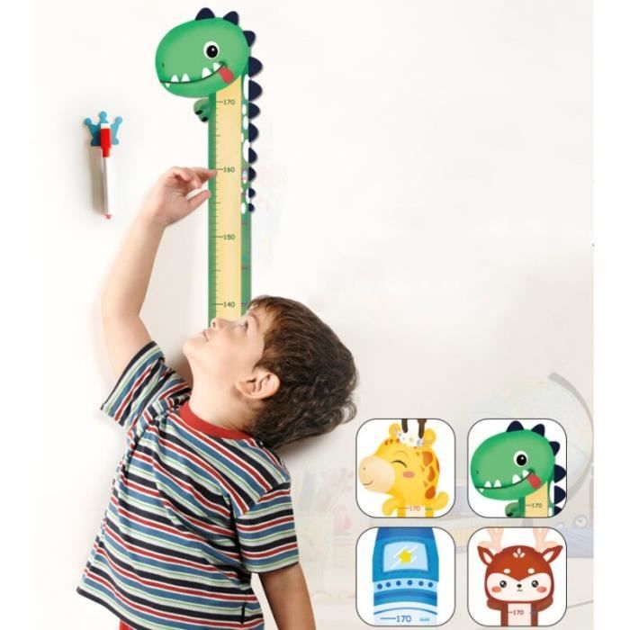 7.9 Bébé Toise Murale àsuspendre Règle pour Enfants Chambre à Coucher Chambre denfant Décoration Murale Amovible 79 Tukistore Tableau de la Croissance des Enfants 