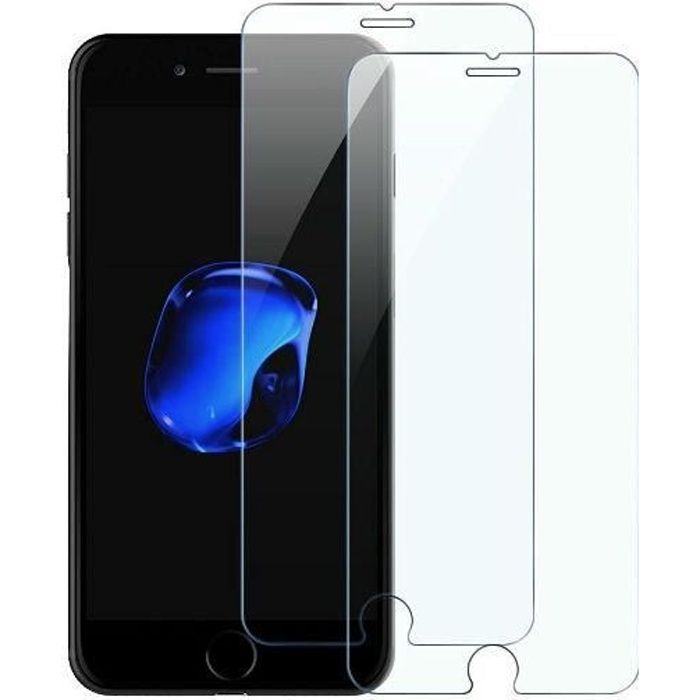 3D Couverture Complète Film Protection en Verre trempé Écran Protecteur Vitre 2 pièces Kit d/'installation Offert Noir Bewahly Verre Trempé iPhone 8 Plus//7 Plus pour iPhone 8 Plus//7 Plus